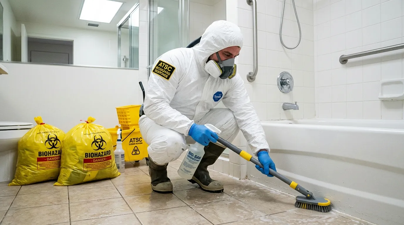 Decontamination equipment deployed for Blood Cleanup in East Falmouth